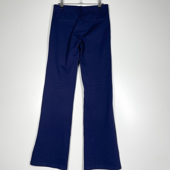 Betabrand Navy Classic Dress Yoga Bootcut Pants Mid Rise Womens Size Small Tall - Picture 2 of 7